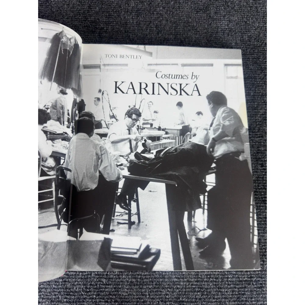 Costumes by Karinska Toni Bentley Hardcover 1995 Ballet Fashion‎ Art Book